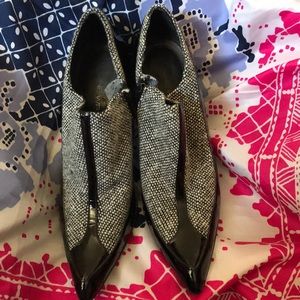 Black Nine West bootie